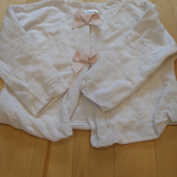 18-24m Max studio matching set white cardigan and dress or top depending on age - Picture 4 of 11